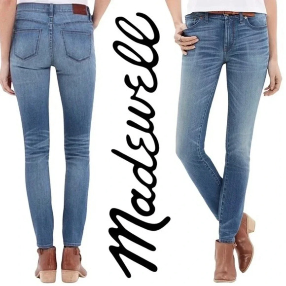 Madewell Denim - Madewell, 9" High Riser Skinny Jeans
